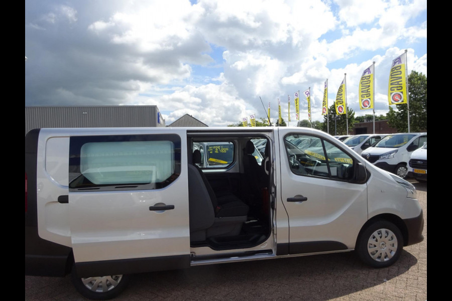 Renault Trafic 1.6 dCi T29 L2H1 DUBBELE CABINE MARGE AUTO AIRCO CRUISE NAV