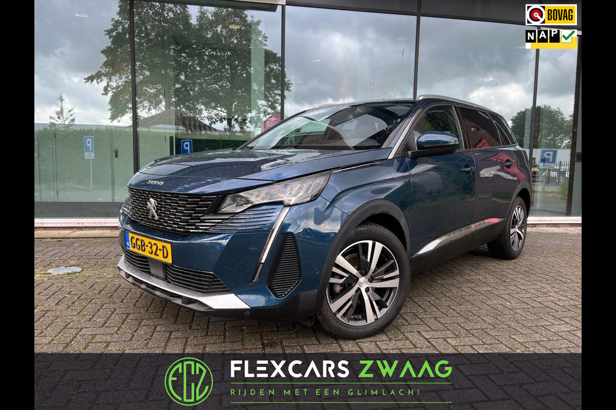 Peugeot 5008 1.2 PureTech Allure 7P - Automaat - Navi - Half Leder - Parkeerhulp - Camera