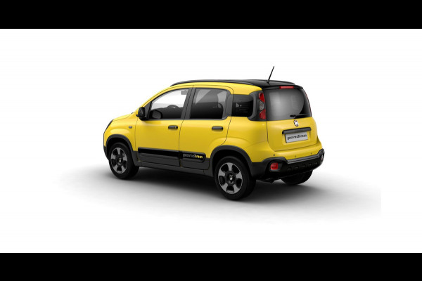 Fiat Panda Hybrid Pandina | Airco | Cruise | Priv Glass | Dakrails | 15" | PDC | Apple Carply | Bicolore