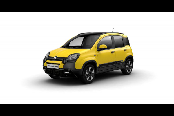 Fiat Panda Hybrid Pandina | Airco | Cruise | Priv Glass | Dakrails | 15" | PDC | Apple Carply | Bicolore