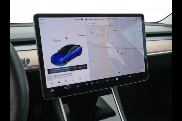 Tesla Model 3 Long Range 75 kWh AWD [ 3-Fase ] (INCL-BTW) *PANO | AUTO-PILOT | NAPPA-VOLLEDER | FULL-LED | MEMORY-PACK | SURROUND-VIEW | DAB | APP-CONNECT | VIRTUAL-COCKPIT | LANE-ASSIST | COMFORT-SEATS | 18"ALU*