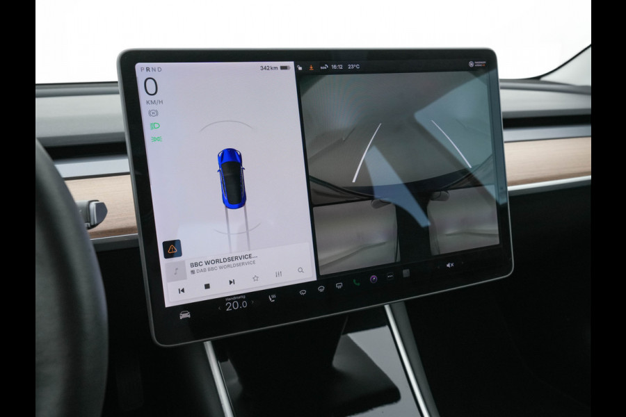 Tesla Model 3 Long Range 75 kWh AWD [ 3-Fase ] (INCL-BTW) *PANO | AUTO-PILOT | NAPPA-VOLLEDER | FULL-LED | MEMORY-PACK | SURROUND-VIEW | DAB | APP-CONNECT | VIRTUAL-COCKPIT | LANE-ASSIST | COMFORT-SEATS | 18"ALU*