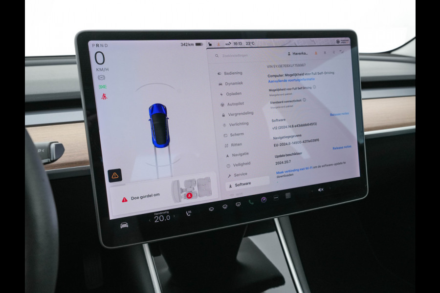 Tesla Model 3 Long Range 75 kWh AWD [ 3-Fase ] (INCL-BTW) *PANO | AUTO-PILOT | NAPPA-VOLLEDER | FULL-LED | MEMORY-PACK | SURROUND-VIEW | DAB | APP-CONNECT | VIRTUAL-COCKPIT | LANE-ASSIST | COMFORT-SEATS | 18"ALU*