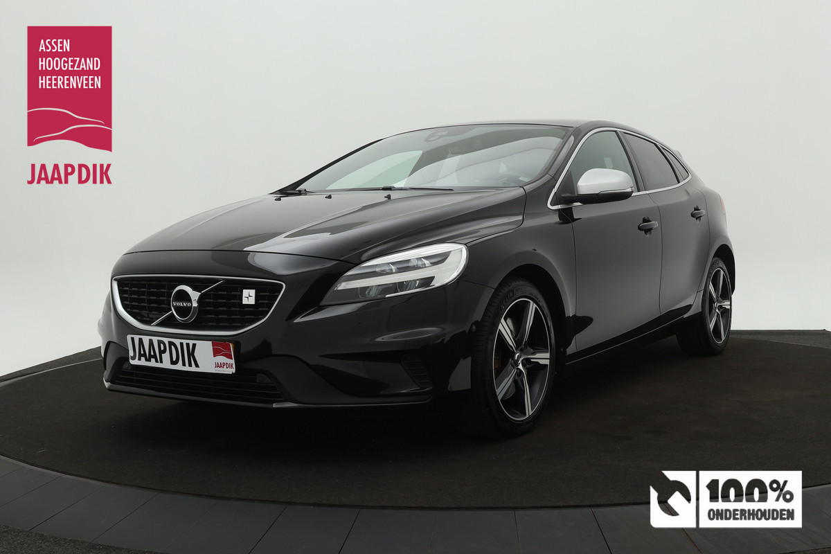 Volvo V40 BWJ 2019 / 2.0 D3 150PK Polar+ Sport automaat NL auto / Pano dak / Leer/Alcantara / Camera a / Clima / Ful LED / Navi /