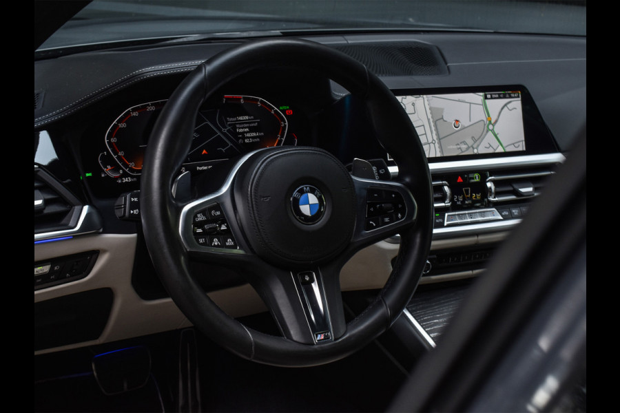 BMW 3 Serie Touring 330i High Executive Edition M-SPORT | PANORAMADAK | ELEKTR. VERST. STOELEN | ELEKTR. TREKHAAK | INDIVIDUAL LEDER | COMFO