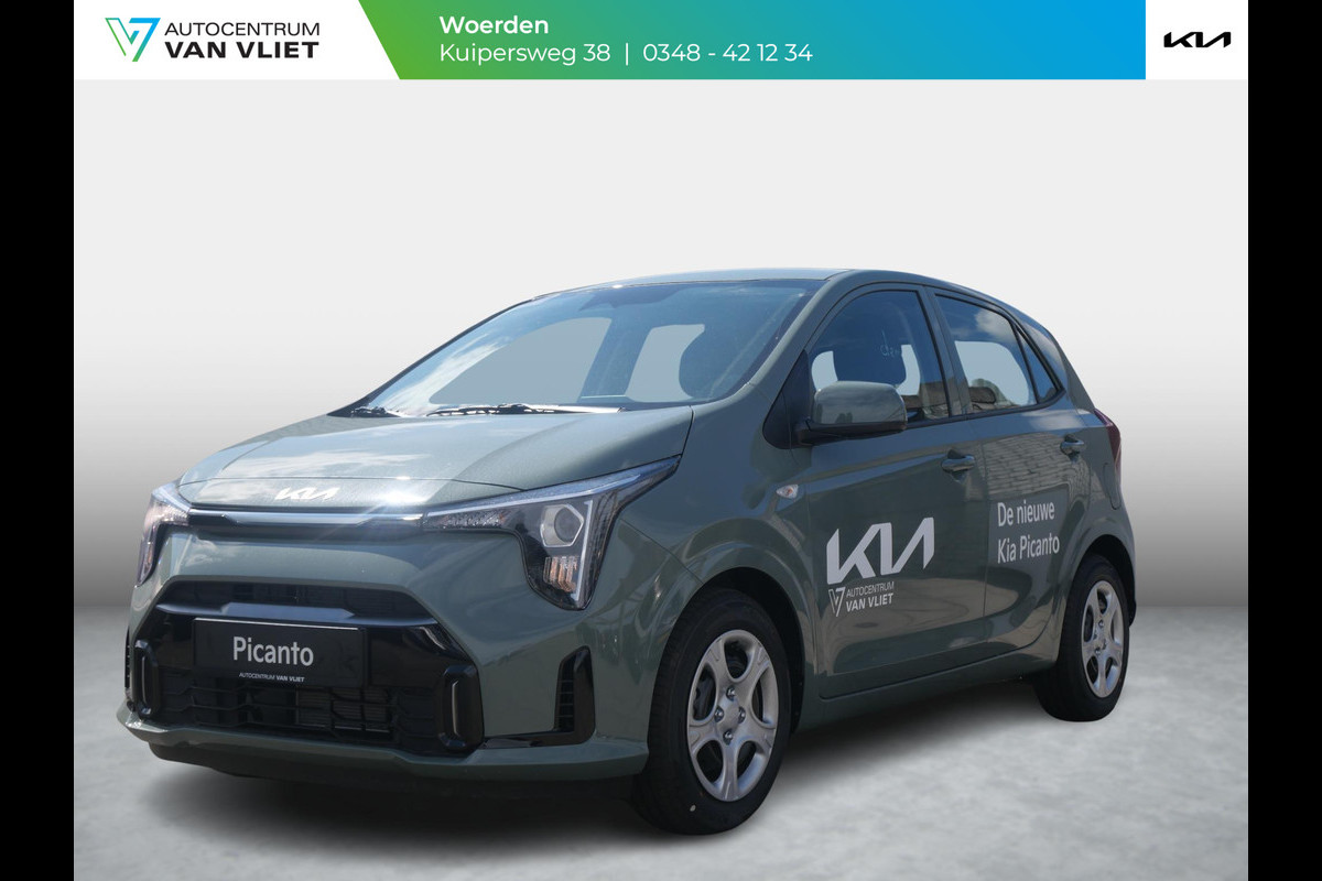 Kia Picanto 1.0 DPI AMT DynamicLine | Direct Leverbaar | Navi+Carplay | Airco | Cruise | Camera |