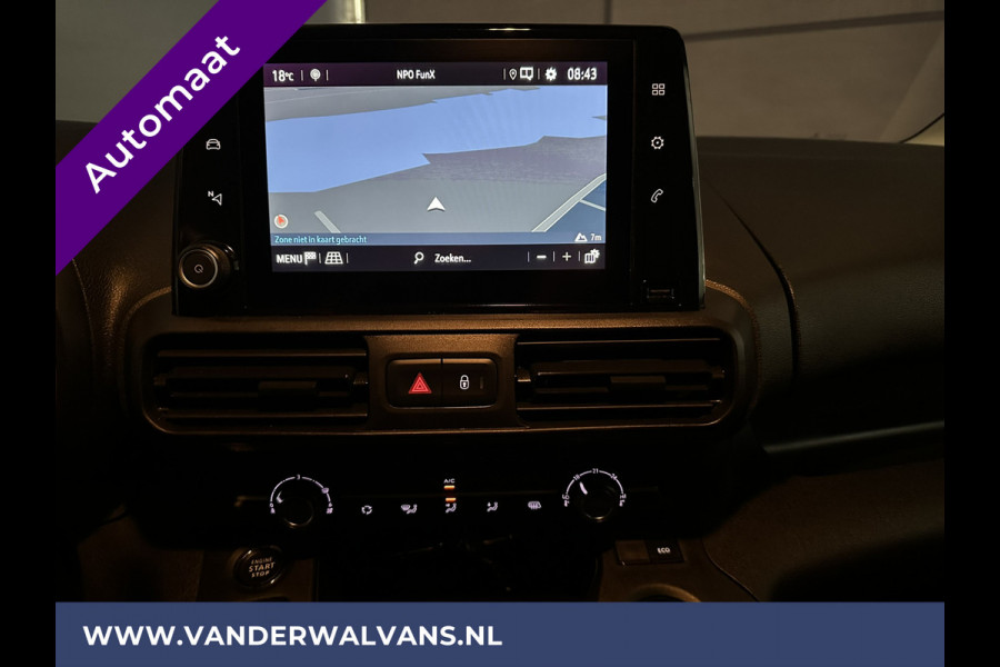 Opel Combo 1.5D 131pk Automaat L1H1 inrichting Euro6 Airco | Navigatie | Camera | Trekhaak Apple Carplay, Android Auto, Cruisecontrol, Parkeersensoren