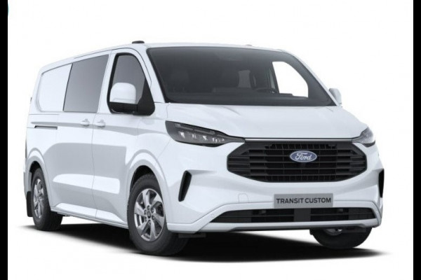 Ford Transit Custom 2.0 TDci 170pk L2 H1 Limited DC Airco Navigatie Camera 2x Schuifdeur