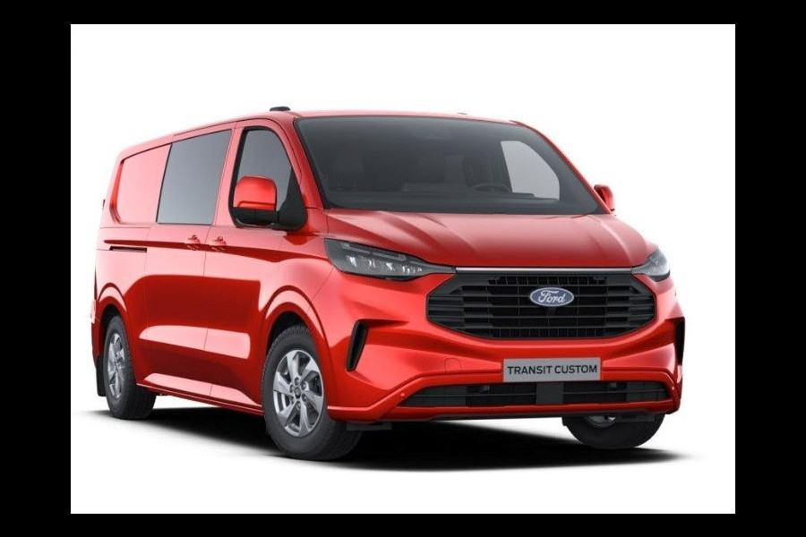 Ford Transit Custom 2.0 TDci 170pk L2 H1 Limited DC Airco Navigatie Camera 2x Schuifdeur