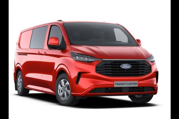 Ford Transit Custom 2.0 TDci 170pk L2 H1 Limited DC Airco Navigatie Camera 2x Schuifdeur