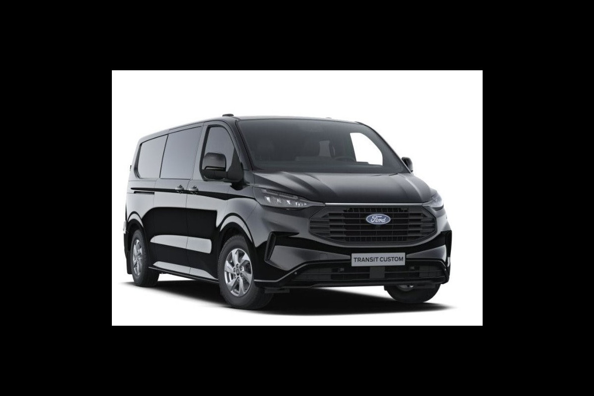 Ford Transit Custom 2.0 TDci 170pk L2 H1 Limited DC Airco Navigatie Camera 2x Schuifdeur