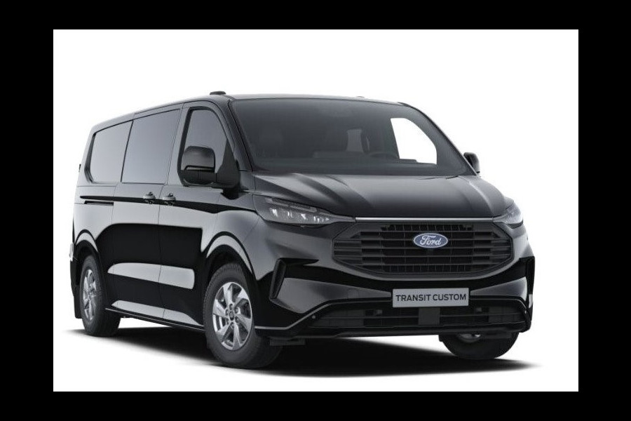 Ford Transit Custom 2.0 TDci 170pk L2 H1 Limited DC Airco Navigatie Camera 2x Schuifdeur