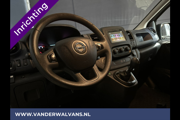 Opel Vivaro 1.6 CDTI 126pk L1H1 Inrichting Euro6 Airco | Omvormer | Trekhaak | LED Camera, Navigatie, Cruisecontrol, Parkeersensoren, Achterklep