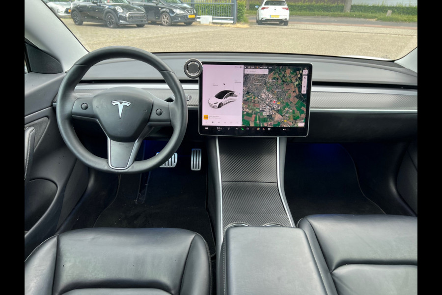 Tesla Model 3 Performance AWD 75 kWh ORG. NL. NAP KM. | AUTOPILOT | LEDER | PANO | RIJKLAARPRIJS INCL. 12 MND. BOVAGGARANTIE