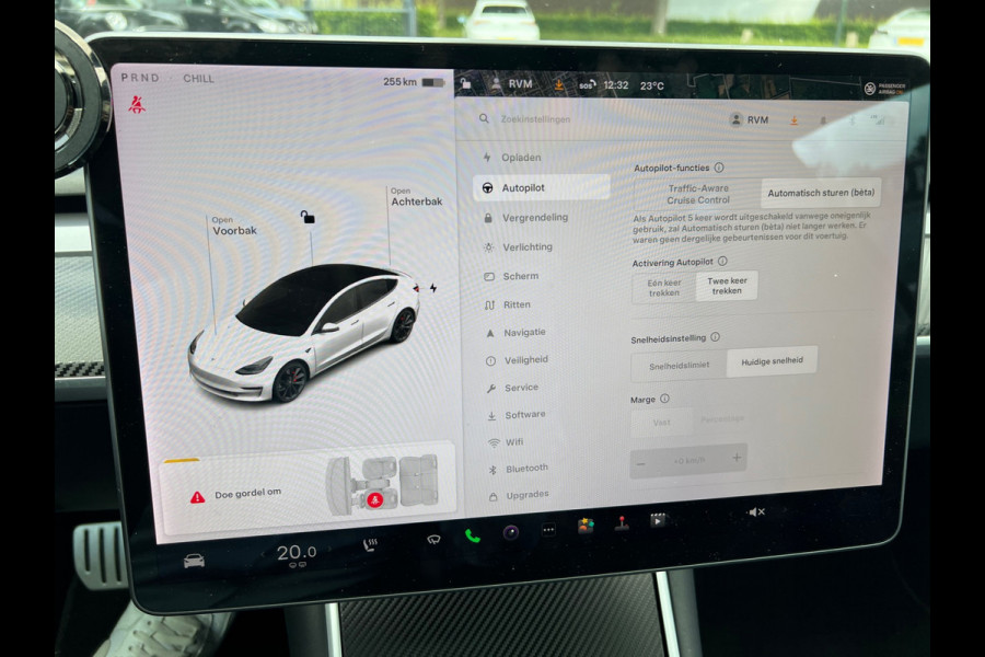 Tesla Model 3 Performance AWD 75 kWh ORG. NL. NAP KM. | AUTOPILOT | LEDER | PANO | RIJKLAARPRIJS INCL. 12 MND. BOVAGGARANTIE