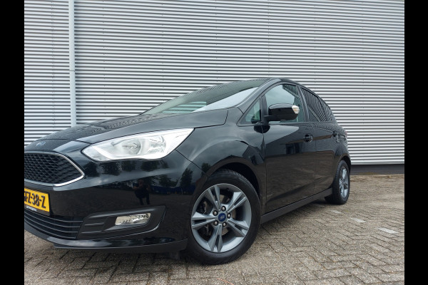 Ford C-MAX 1.0 125PK Titanium airco,stoel/stuur verwarming,dab,navigatie,applecarplay/android,parkeersensoren achter,