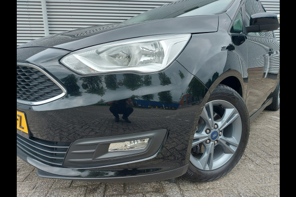 Ford C-MAX 1.0 125PK Titanium airco,stoel/stuur verwarming,dab,navigatie,applecarplay/android,parkeersensoren achter,