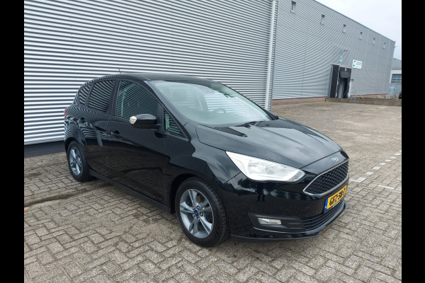 Ford C-MAX 1.0 125PK Titanium airco,stoel/stuur verwarming,dab,navigatie,applecarplay/android,parkeersensoren achter,