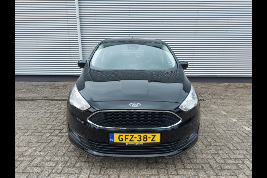 Ford C-MAX 1.0 125PK Titanium airco,stoel/stuur verwarming,dab,navigatie,applecarplay/android,parkeersensoren achter,