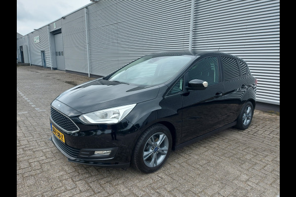 Ford C-MAX 1.0 125PK Titanium airco,stoel/stuur verwarming,dab,navigatie,applecarplay/android,parkeersensoren achter,