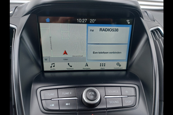 Ford C-MAX 1.0 125PK Titanium airco,stoel/stuur verwarming,dab,navigatie,applecarplay/android,parkeersensoren achter,