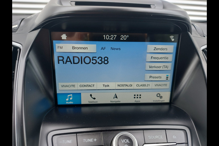 Ford C-MAX 1.0 125PK Titanium airco,stoel/stuur verwarming,dab,navigatie,applecarplay/android,parkeersensoren achter,