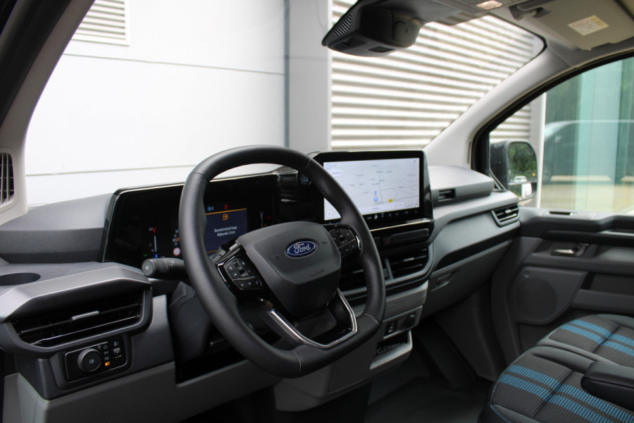 Ford Transit Custom 300 2.0 TDCI L2H1 Sport 170pk - 2x Schuifdeur - 19" LM velgen - ACC - Blind spot - Navi - Camera - Verwarmd stuur - Rijklaar