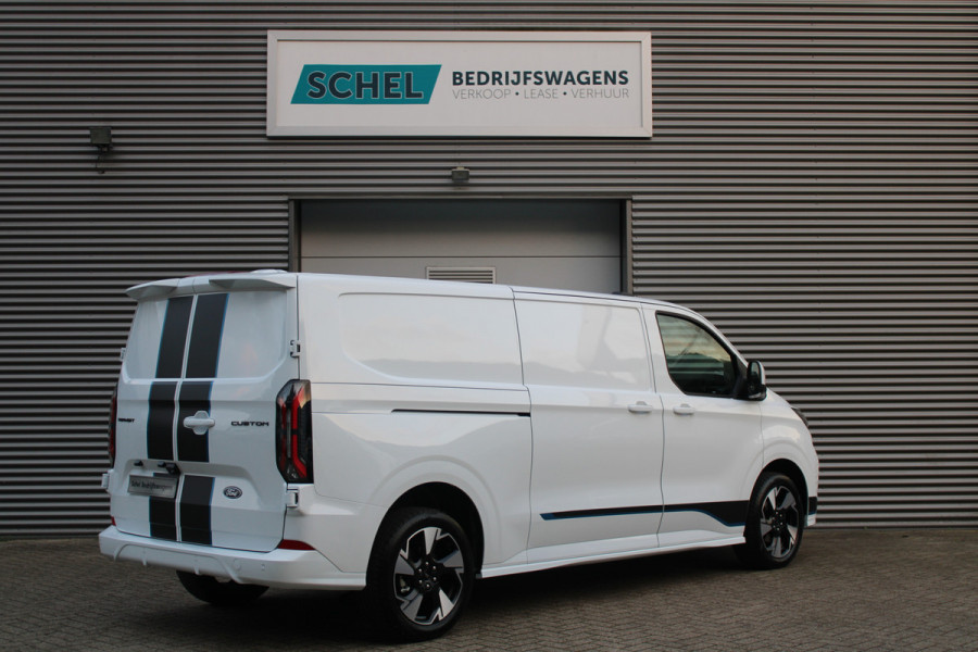 Ford Transit Custom 300 2.0 TDCI L2H1 Sport 170pk - 2x Schuifdeur - 19" LM velgen - ACC - Blind spot - Navi - Camera - Verwarmd stuur - Rijklaar