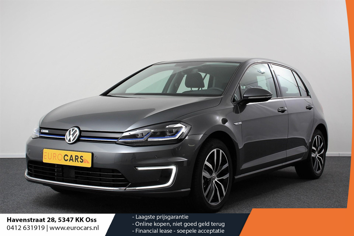 Volkswagen e-Golf e-Golf € 2000,- subsidie mogelijk ! | Navigatie | Digitale cockpit | Led | Bluetooth | Cruise control adaptive | Lichtmetalen Velgen