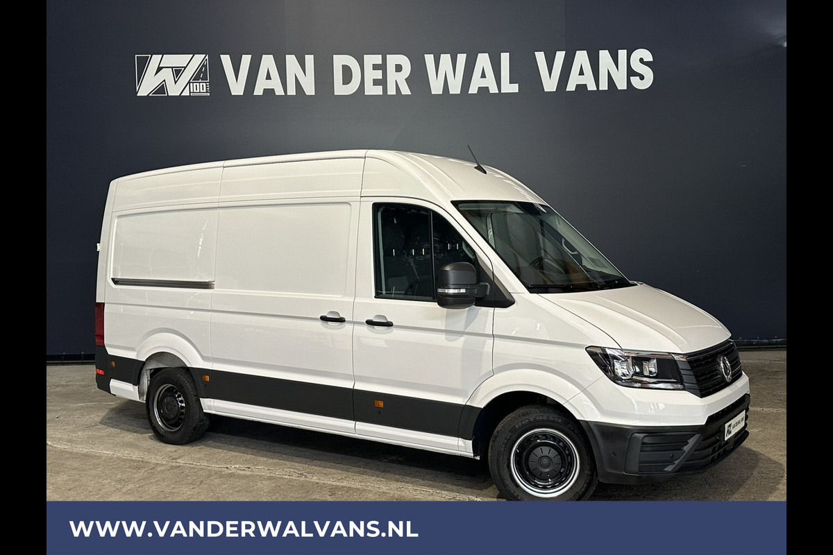 Volkswagen Crafter 2.0 TDI 177pk L3H3 L2H2 Achterwielaandrijving 3500kg Trekhaak Euro6 Airco | Apple Carplay Android Auto, Parkeersensoren, Bijrijdersbank