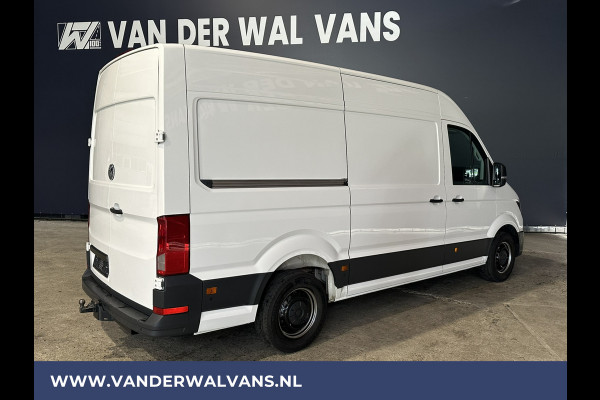 Volkswagen Crafter 2.0 TDI 177pk L3H3 L2H2 Achterwielaandrijving 3500kg Trekhaak Euro6 Airco | Apple Carplay Android Auto, Parkeersensoren, Bijrijdersbank