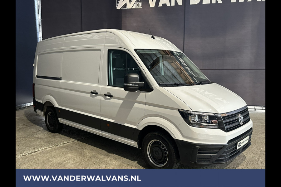 Volkswagen Crafter 2.0 TDI 177pk L3H3 L2H2 Achterwielaandrijving 3500kg Trekhaak Euro6 Airco | Apple Carplay Android Auto, Parkeersensoren, Bijrijdersbank