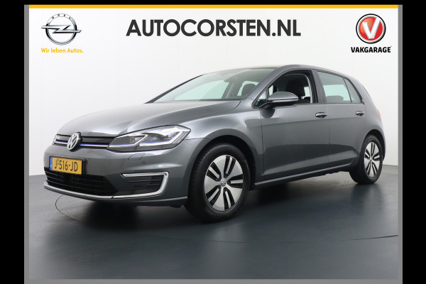 Volkswagen e-Golf Adap.Cruise Navi-Pro Warmtepomp App-Connect Apple Android MirrorLink Led Pdc Dab Tel. Usb Ecc Isofix 16''LM EDITION