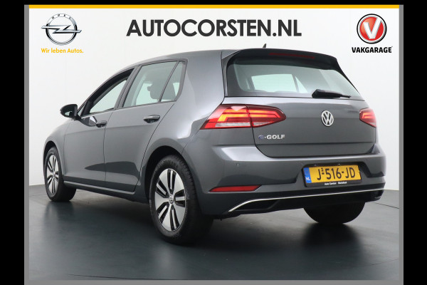 Volkswagen e-Golf Adap.Cruise Navi-Pro Warmtepomp App-Connect Apple Android MirrorLink Led Pdc Dab Tel. Usb Ecc Isofix 16''LM EDITION