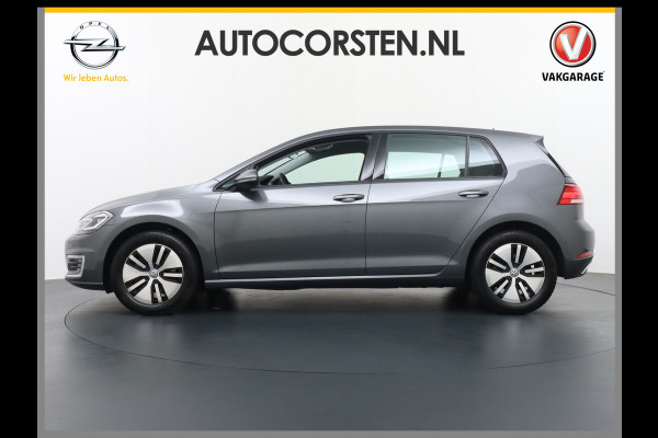 Volkswagen e-Golf Adap.Cruise Navi-Pro Warmtepomp App-Connect Apple Android MirrorLink Led Pdc Dab Tel. Usb Ecc Isofix 16''LM EDITION