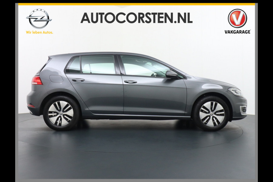 Volkswagen e-Golf Adap.Cruise Navi-Pro Warmtepomp App-Connect Apple Android MirrorLink Led Pdc Dab Tel. Usb Ecc Isofix 16''LM EDITION