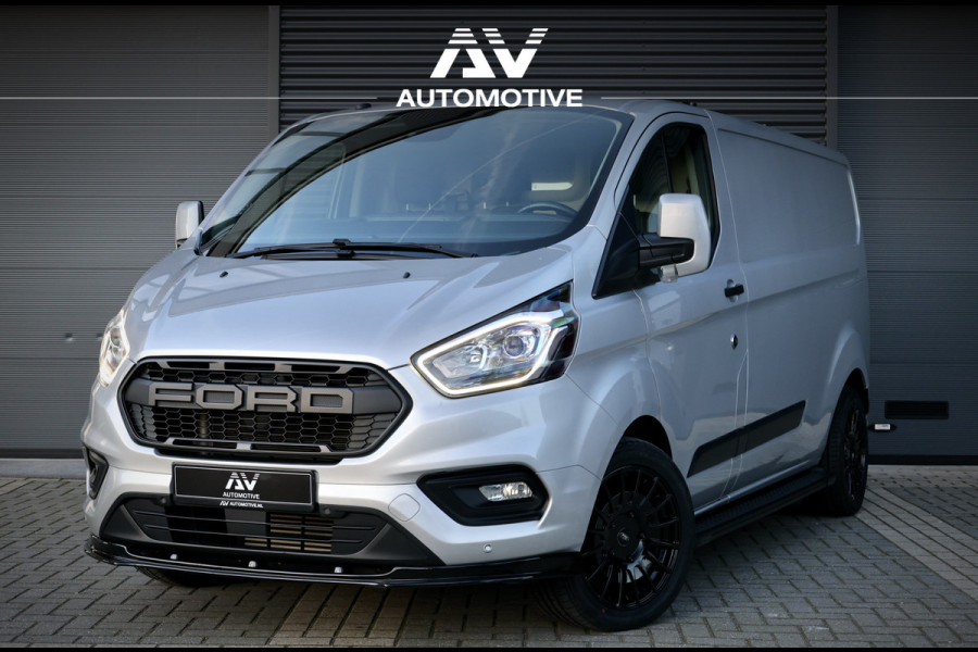 Ford Transit Custom 300 2.0 TDCI L2H1 | Camera | CarPlay | Stoelverwarming | Raptor Edition | Stoelverwarming | Trekhaak | Airco | 3-Zitter | Nieuwe APK | Onderhoudsbeurt