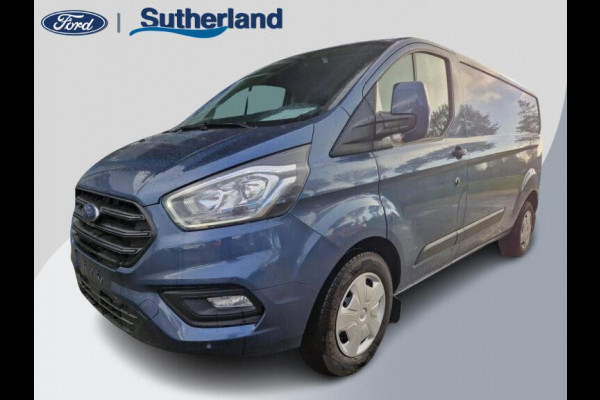 Ford Transit Custom 300 2.0 TDCI L2H1 Trend 130pk SCI | Automaat | Driver Assistance Pack Premium | Navigatiesysteem | Camera| Reservewiel | Chrome Blue Metallic