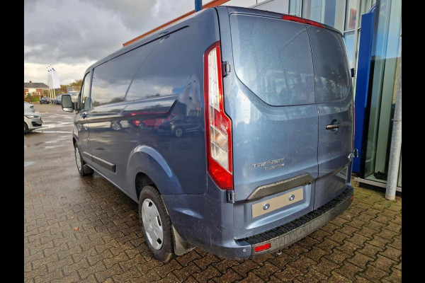 Ford Transit Custom 300 2.0 TDCI L2H1 Trend 130pk SCI | Automaat | Driver Assistance Pack Premium | Navigatiesysteem | Camera| Reservewiel | Chrome Blue Metallic