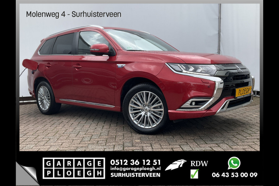 Mitsubishi Outlander 2.4 PHEV 230pk Intense+ VOL! Leer Open dak Trekhaak Plug-in Automaat