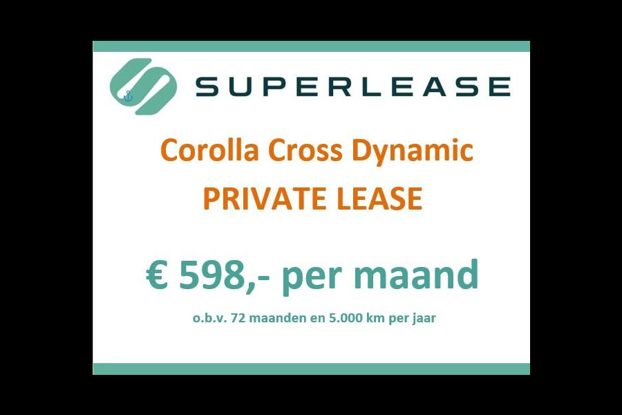 Toyota Corolla Cross 2.0 High Power Hybrid Dynamic 2024 | 10 JAAR GARANTIE | NIEUW UIT VOORRAAD LEVERBAAR |