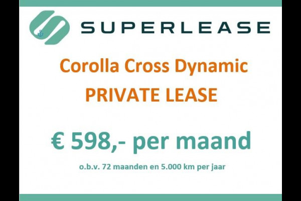 Toyota Corolla Cross 2.0 High Power Hybrid Dynamic 2024 | 10 JAAR GARANTIE | NIEUW UIT VOORRAAD LEVERBAAR |