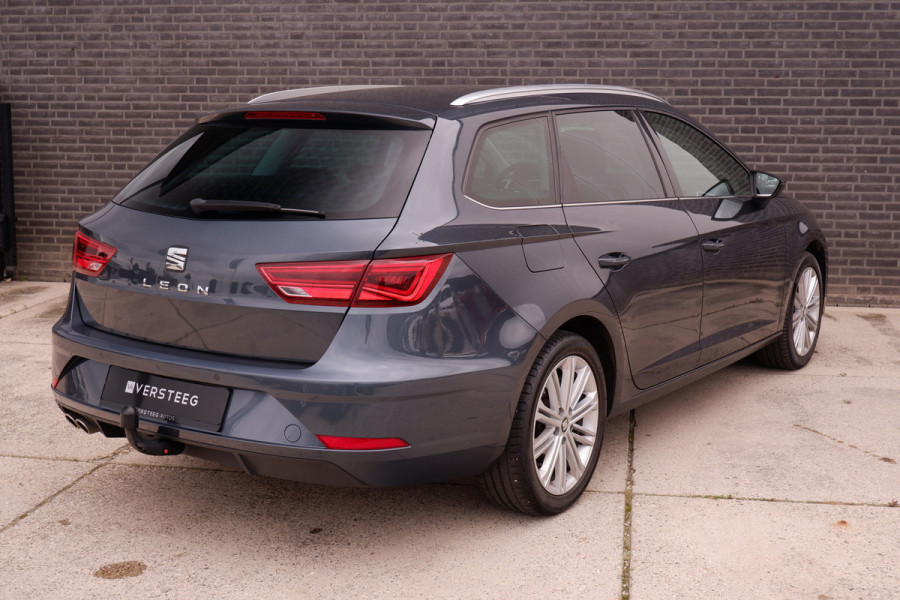 Seat León ST 1.5 TSI Xcellence Afn. trekhaak | Virtual | LED | Navi | PDC | Carplay | Clima