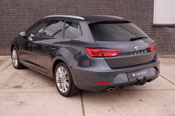 Seat León ST 1.5 TSI Xcellence Afn. trekhaak | Virtual | LED | Navi | PDC | Carplay | Clima