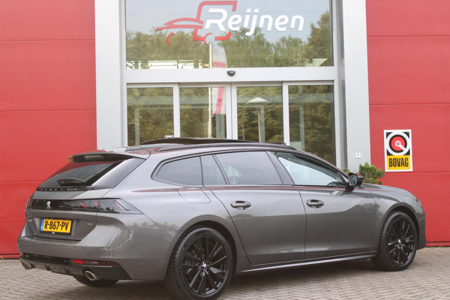 Peugeot 508 SW 1.6 HYbrid 225PK AUTOMAAT GT PACK BUSINESS | PANORAMA SCHUIF / KANTELDAK | FOCAL AUDIO SYSTEM | NAVIGATIE 10" TOUCHSCREEN | 360° CAMERA | DODEHOEK BEWAKING | ELEKTRISCHE STOEL VERSTELLING MET GEHEUGEN | LEDEREN BEKLEDING | STOEL VERWARMING | STOELEN MET MASSAGE FUNCTIE |KEYLESS ENTRY/START | ADAPTIVE CRUISE CONTROL | CLIMATE CONTROL | FULL LED KOPLAMPEN | 18" LICHTMETALEN VELGEN | ELEKTRISCHE ACHTERKLEP | APPLE CARPLAY/ANDROID AUTO | ADAPTIVE DEMPING SYSTEM |