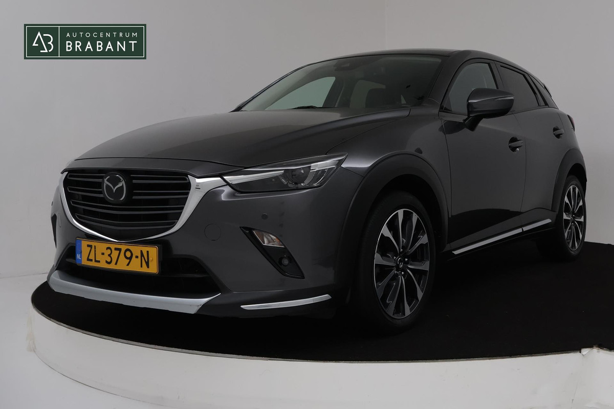 Mazda CX-3 2.0 SkyActiv-G 120 GT-M (NAVIGATIE, CAMERA, STOEL-/STUURVERWARMING, 1e EIGENAAR, GOED ONDERHOUDEN)