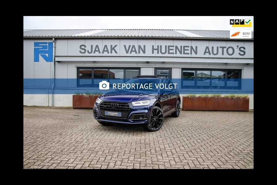 Audi Q5 50 TFSI e Quattro Competition Pro Line S S-Line 299pk Automaat! Panoramadak|Virtual Cockpit|LED Matrix|B&O|Black|Trekhaak