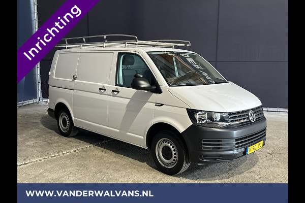 Volkswagen Transporter 2.0 TDI 102pk L1H1 Inrichting Euro6 Airco | Imperiaal | Trekhaak | Apple Carplay android auto, cruisecontrol, camera