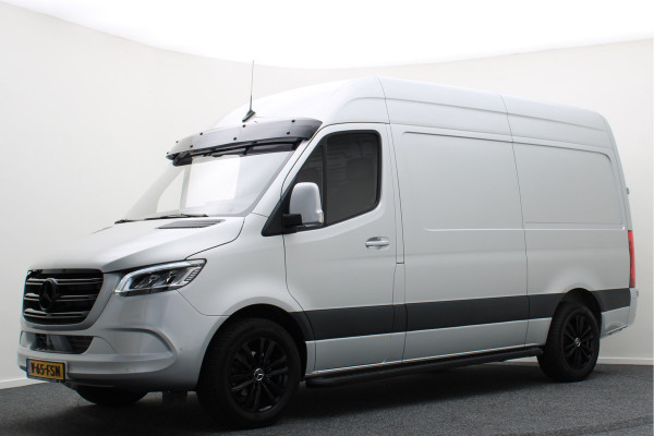 Mercedes-Benz Sprinter 319 CDI L2H2 Automaat 3-Zits, LED, Navigatie, Cruise, Camera, PDC, Apple CarPlay, Side-Steps, 18''