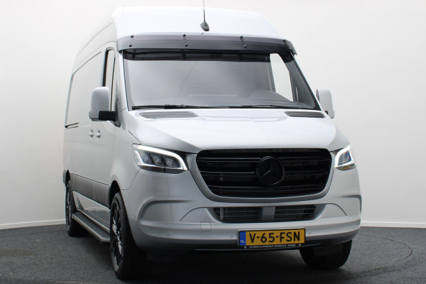 Mercedes-Benz Sprinter 319 CDI L2H2 Automaat 3-Zits, LED, Navigatie, Cruise, Camera, PDC, Apple CarPlay, Side-Steps, 18''